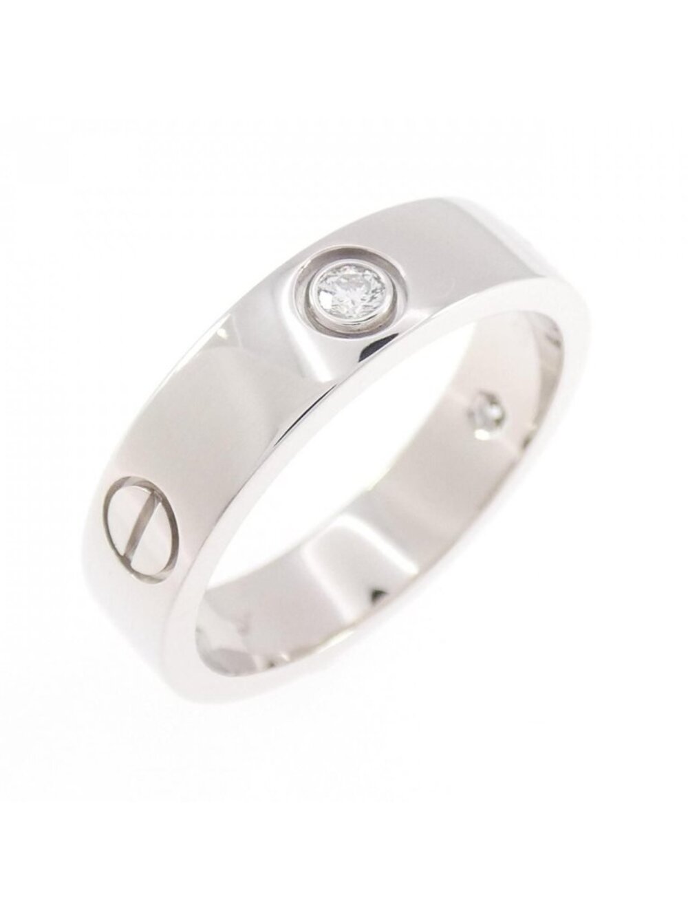 Cartier Love Half Diamond Ring